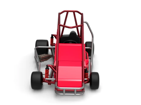 Quarter Midget Scale 1 to 16 3D Print Model