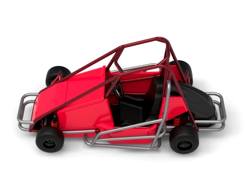 Quarter Midget Scale 1 to 16 3D Print Model