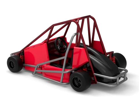 Quarter Midget Scale 1 to 16 3D Print Model
