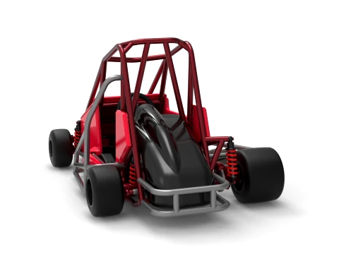Quarter Midget Scale 1 to 16 3D Print Model