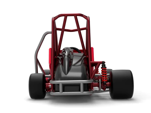 Quarter Midget Scale 1 to 16 3D Print Model