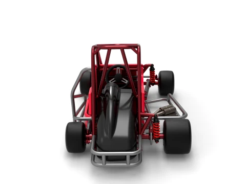 Quarter Midget Scale 1 to 16 3D Print Model