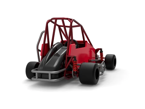 Quarter Midget Scale 1 to 16 3D Print Model