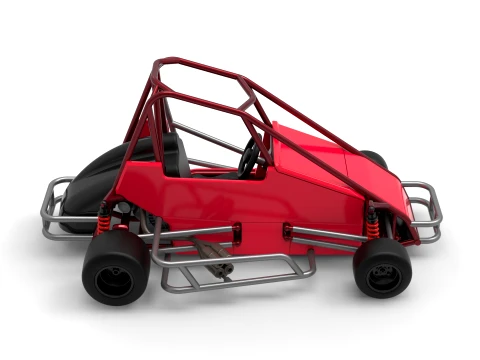 Quarter Midget Scale 1 to 16 3D Print Model