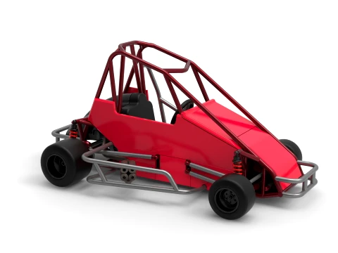 Quarter Midget Scale 1 to 16 3D Print Model