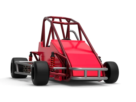 Quarter Midget Scale 1 to 16 3D Print Model