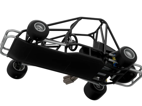 Quarter Midget Base Scale 1 to 16 3D Print Model