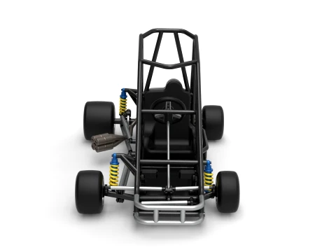 Quarter Midget Base Scale 1 to 16 3D Print Model