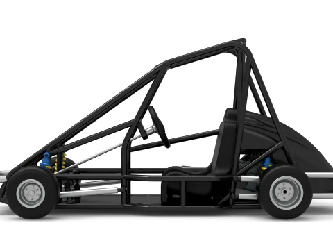 Quarter Midget Base Scale 1 to 16 3D Print Model