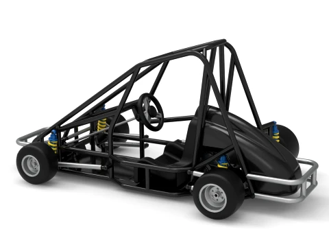 Quarter Midget Base Scale 1 to 16 3D Print Model