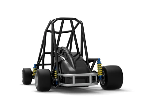 Quarter Midget Base Scale 1 to 16 3D Print Model