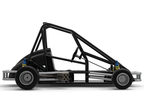 Quarter Midget Base Scale 1 to 16 3D Print Model