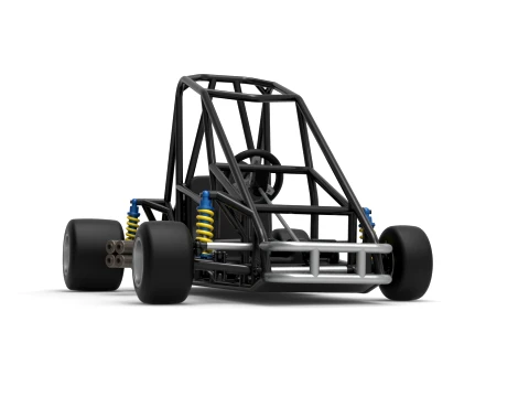Quarter Midget Base Scale 1 to 16 3D Print Model