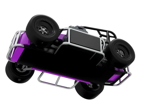 Three Quarter Midget Scale 1 to 25 3D Print Model