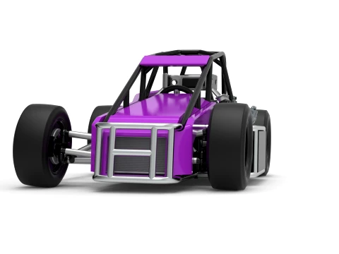 Three Quarter Midget Scale 1 to 25 3D Print Model