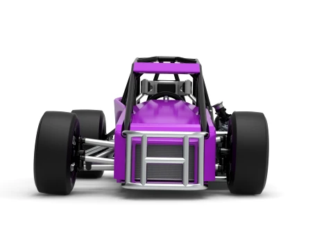 Three Quarter Midget Scale 1 to 25 3D Print Model