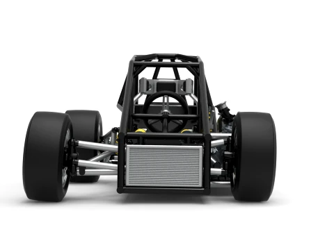 Three Quarter Midget Base Scale 1 to 25 3D Print Model