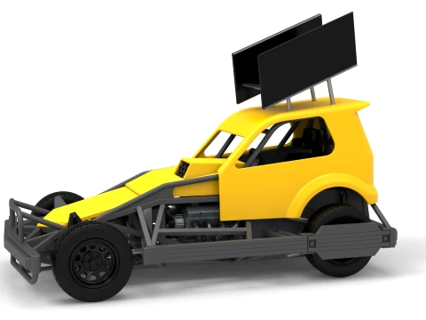 Auto Superstock neozelandese Versione 5 Scala da 1 a 25 Modello di stampa 3D
