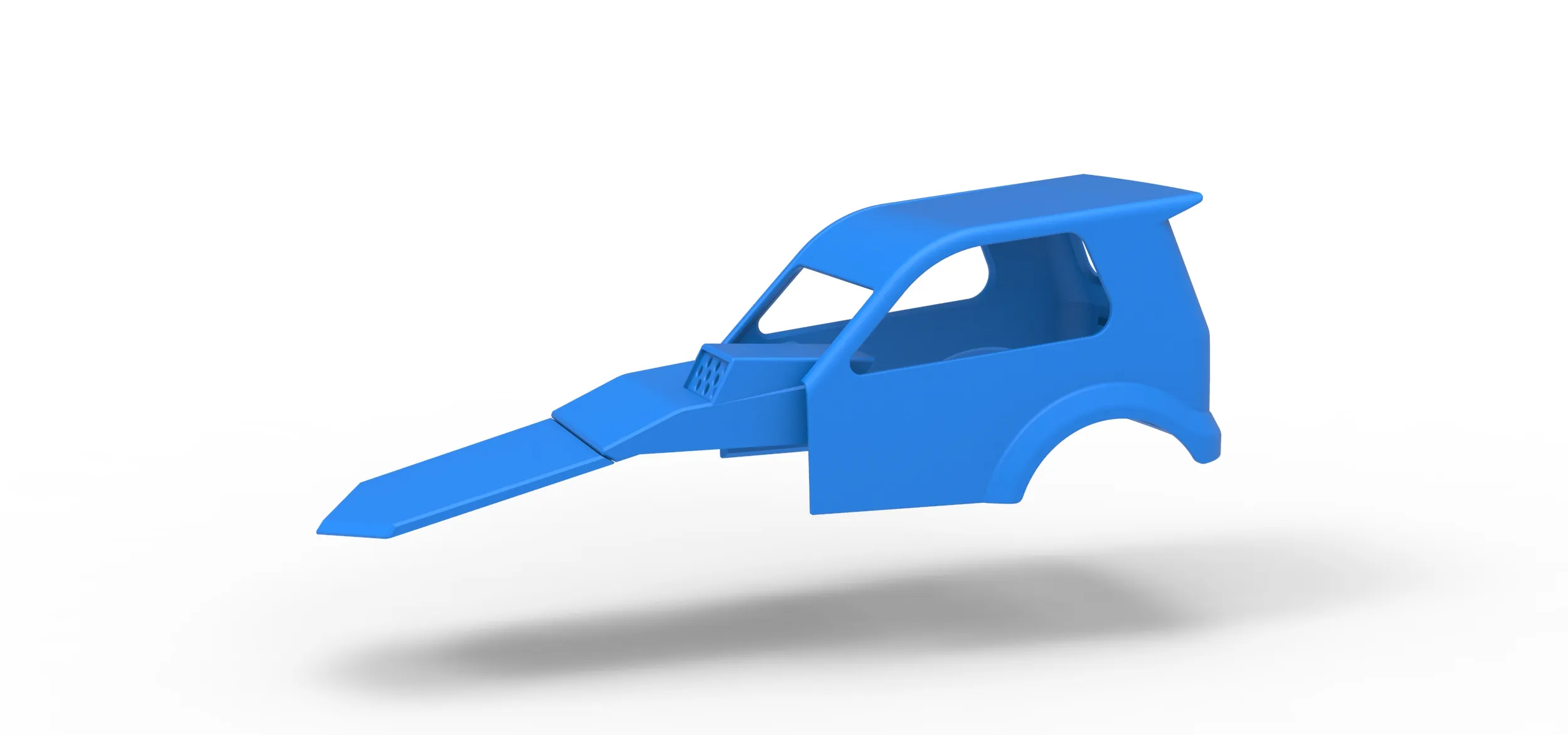 Shell of New Zealand Superstock car Version 3 Scale 1 to 25 3D Print Model .c4d .max .obj .3ds .fbx .stl .blend 