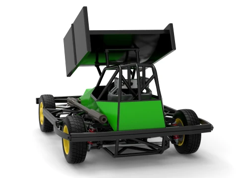BriSCA Formula 2 Stock Car Scale 1 to 25 3D Print Model