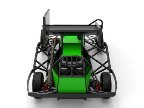 BriSCA Formula 2 Stock Car Scale 1 to 25 3D Print Model