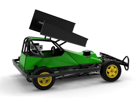 BriSCA Formula 2 Stock Car Scale 1 to 25 3D Print Model
