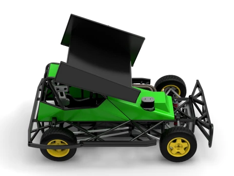 BriSCA Formula 2 Stock Car Scale 1 to 25 3D Print Model