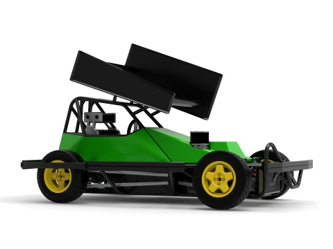 BriSCA Formula 2 Stock Car Scale 1 to 25 3D Print Model