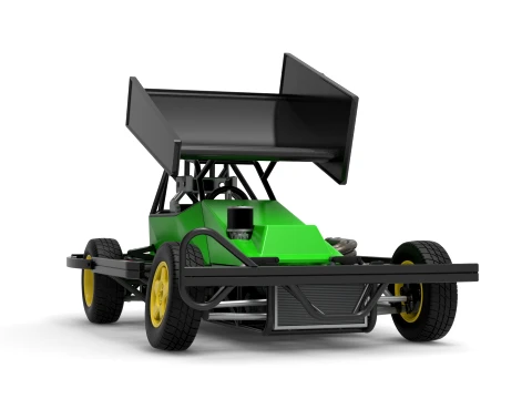 BriSCA Formula 2 Stock Car Scale 1 to 25 3D Print Model