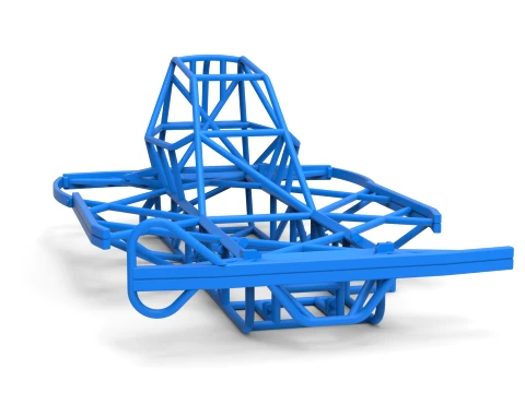 Frame of BriSCA Formula 2 Stock Car Scale 1 to 25 3D Print Model
