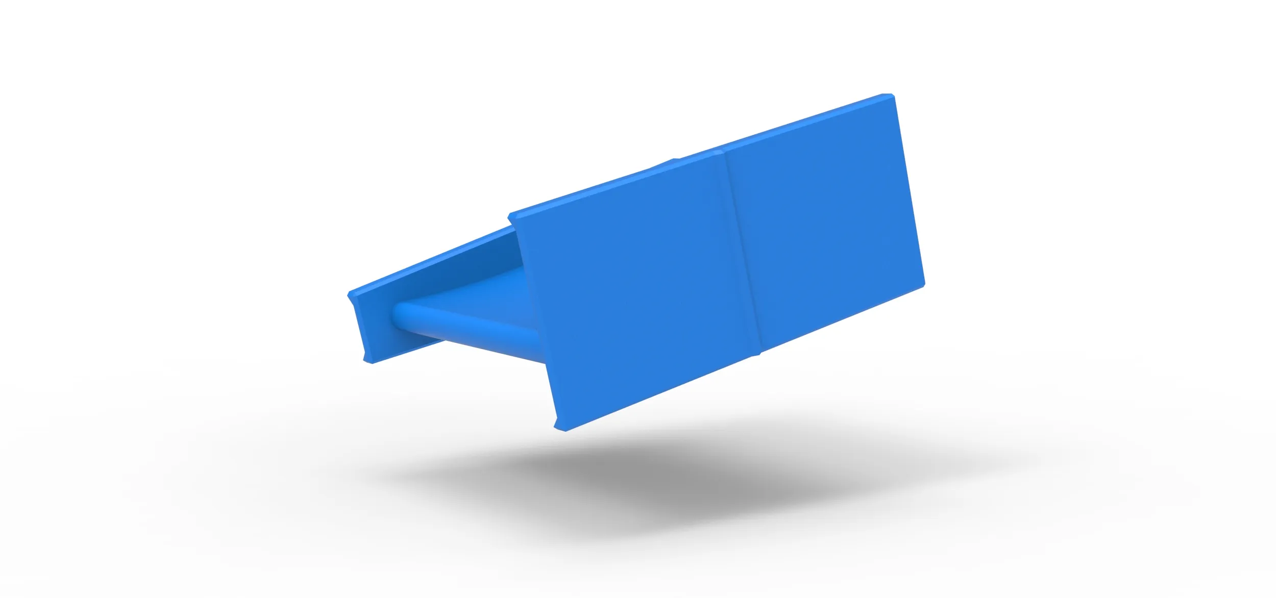 Top wing of BriSCA Formula 2 Stock Car Scale 1 to 25 3D Print Model .c4d .max .obj .3ds .fbx .stl .blend 