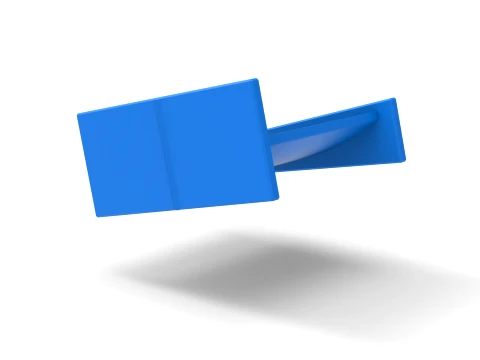 Top wing of BriSCA Formula 2 Stock Car Scale 1 to 25 3D Print Model