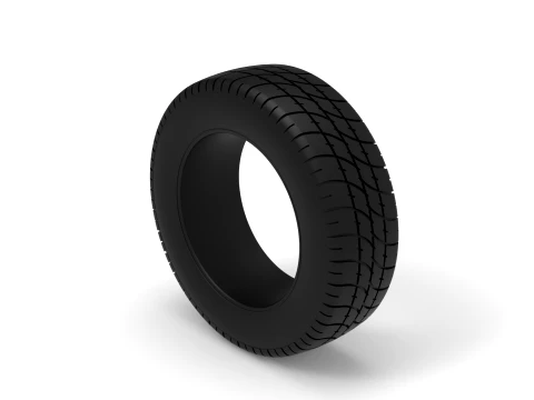Race tire 10 Scale 1 to 25 3D Print Model
