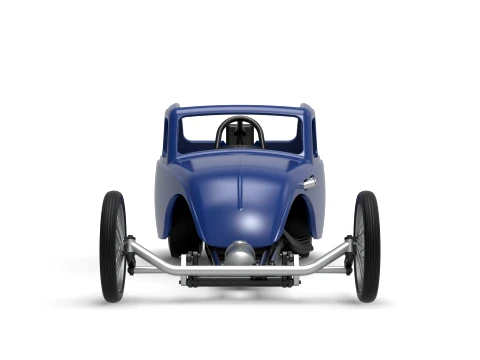 Front engine old school dragster with shell Version 13 Scale 1 to 25 3D Print Model