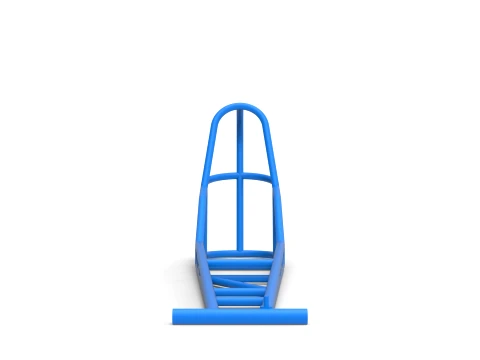 Frame of old school Front engine dragster Version 8 Scale 1 to 25 3D Print Model