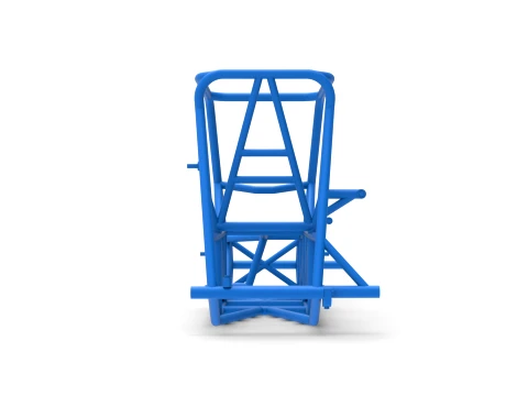 Frame of Vintage Pavement Sprint car Scale 1 to 25 3D Print Model