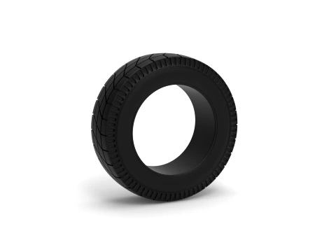 Vintage dirt tire Version 2 Scale 1 to 25 3Dプリントモデル