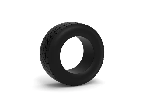 Vintage dirt tire Version 4 Scale 1 to 25 3Dプリントモデル