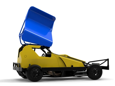 BriSCA Formula 1 Stock Car for Dirt Version 2 Scale 1 to 25 3D Print Model
