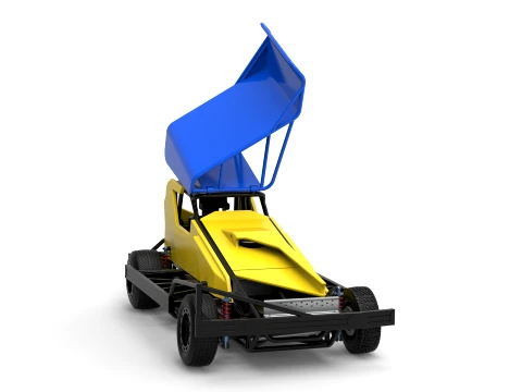 BriSCA Formula 1 Stock Car for Dirt Version 2 Scale 1 to 25 3D Print Model