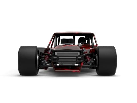 Vintage Asphalt Modified stock car V13 Scale 1 to 25 3D Print Model