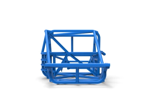 Frame of Vintage Asphalt Modified stock car Version 3 Scale 1 to 25 3D Print Model