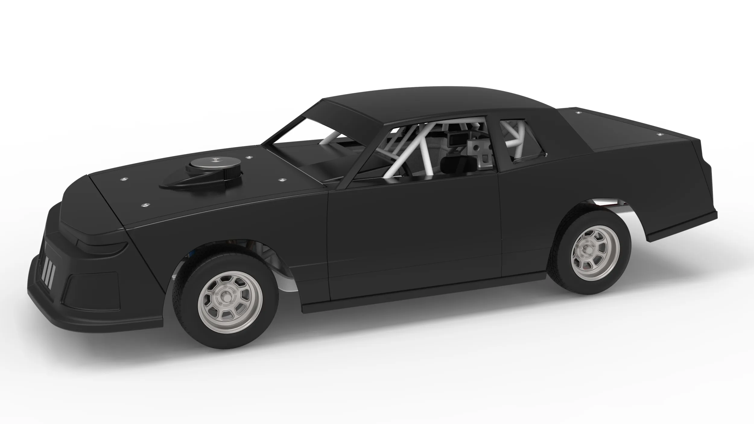 IMCA Stock car Scale 1 to 25 3D Print Model .c4d .max .obj .3ds .fbx .stl .blend 
