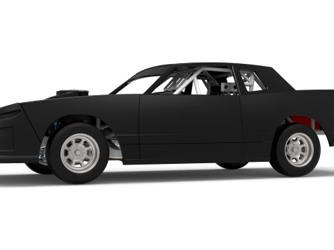 IMCA Stock car Scale 1 to 25 3D Print Model