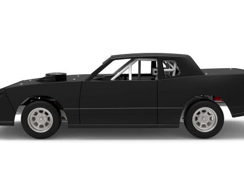 IMCA Stock car Scale 1 to 25 3D Print Model