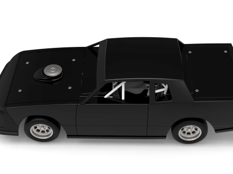 IMCA Stock car Scale 1 to 25 3D Print Model
