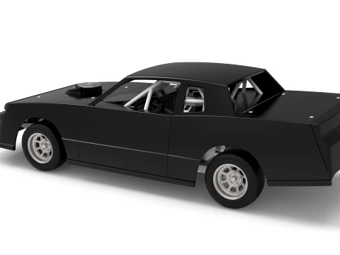 IMCA Stock car Scale 1 to 25 3D Print Model