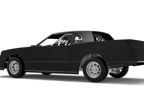 IMCA Stock car Scale 1 to 25 3D Print Model