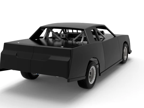 IMCA Stock car Scale 1 to 25 3D Print Model