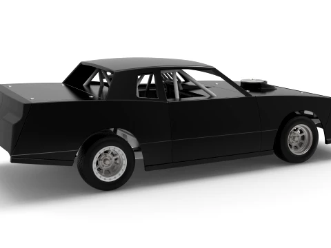 IMCA Stock car Scale 1 to 25 3D Print Model